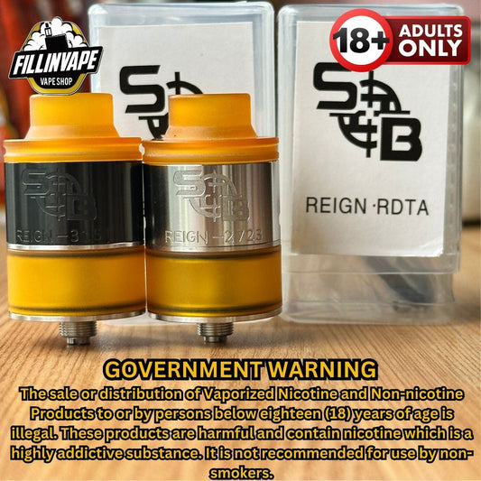 SOB Reign RDTA 1:1 atomizer 24mm
