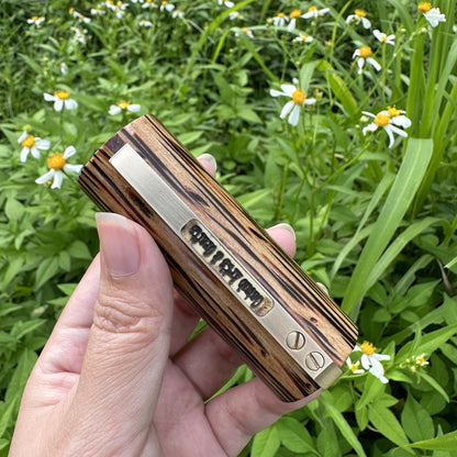 Gatub Poorman's v2 Wood Edition 18650 legit fullmech