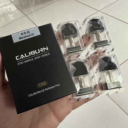 Uwell Caliburn a2 refillable pod cartridge 0.9ohm