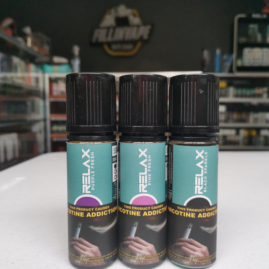 Relax 50ml 3/6mg menthol 50VG/50PG