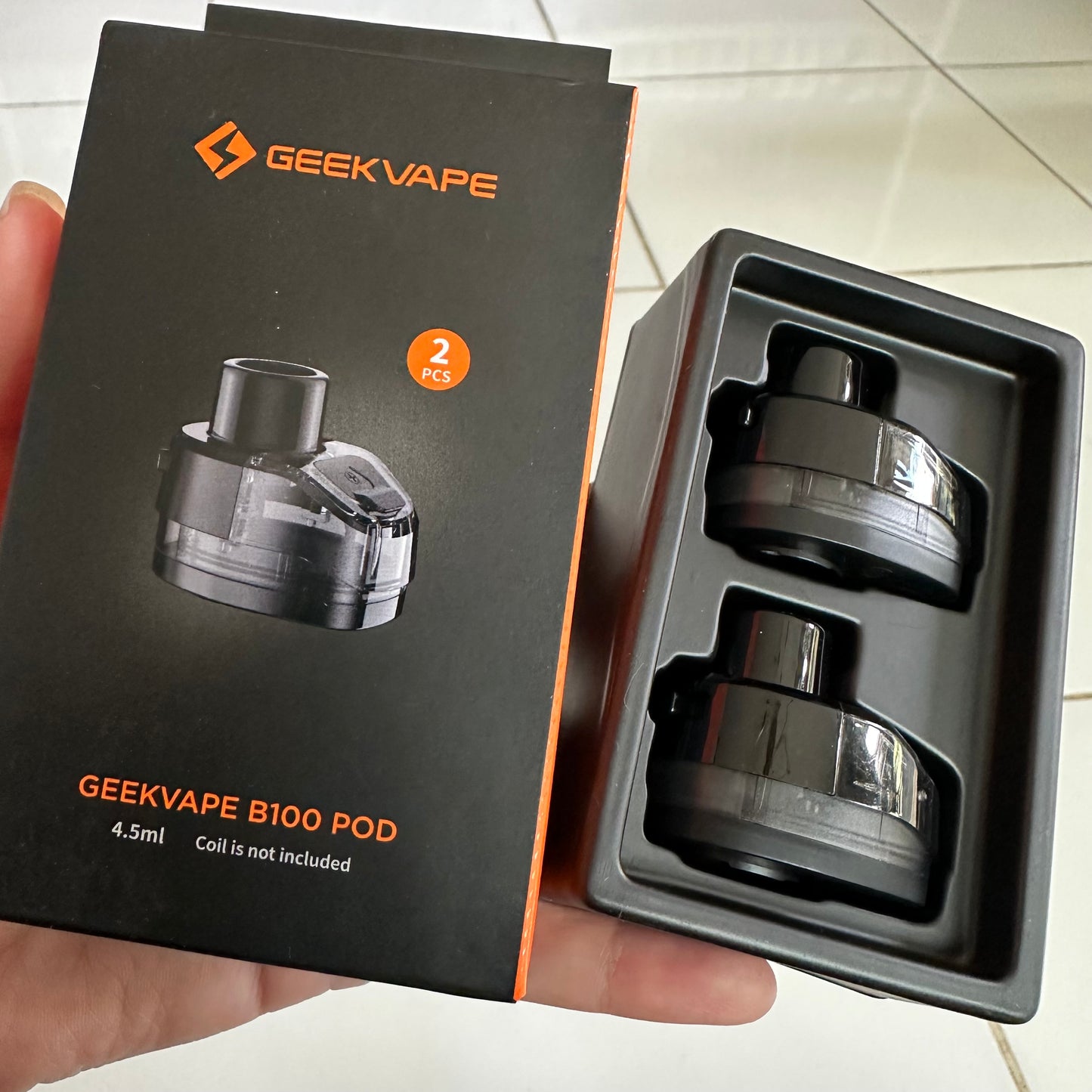 Geekvape B100 pod cartridge 4.5ml coil not included