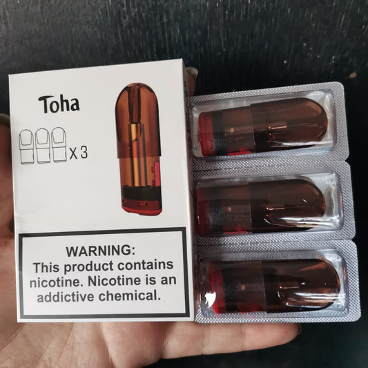 Toha Refillable Pod Cartridge for Relx